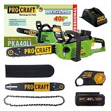 Aku řetězová pila Procraft PKA40Li