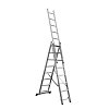žebřík hliníkový třídílný 3x8 Procraft PLA3,508