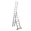žebřík hliníkový třídílný 3x8 Procraft PLA3,508