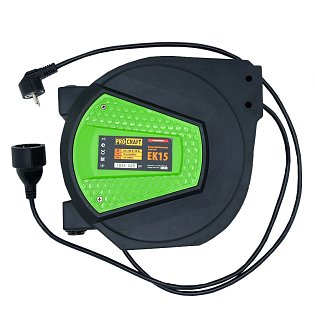 samonavíjecí prodlužovací kabel,buben 230v EK15