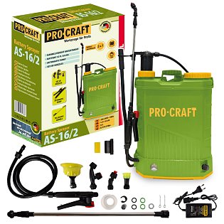 aku postřikivač Procraft AS-16/2
