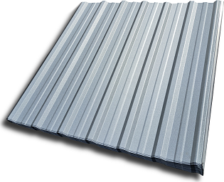 Trapézový plech T18 aluzinek 0,5mm rozměr 200/118cm , cena za m2