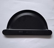 Čelo žlabu PZ.330 Ral 9005 černá
