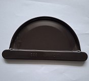 Čelo žlabu PZ.330 Ral 8028 hnědá