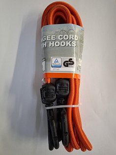 elastická šnůra 2ks 1,8m s háčky